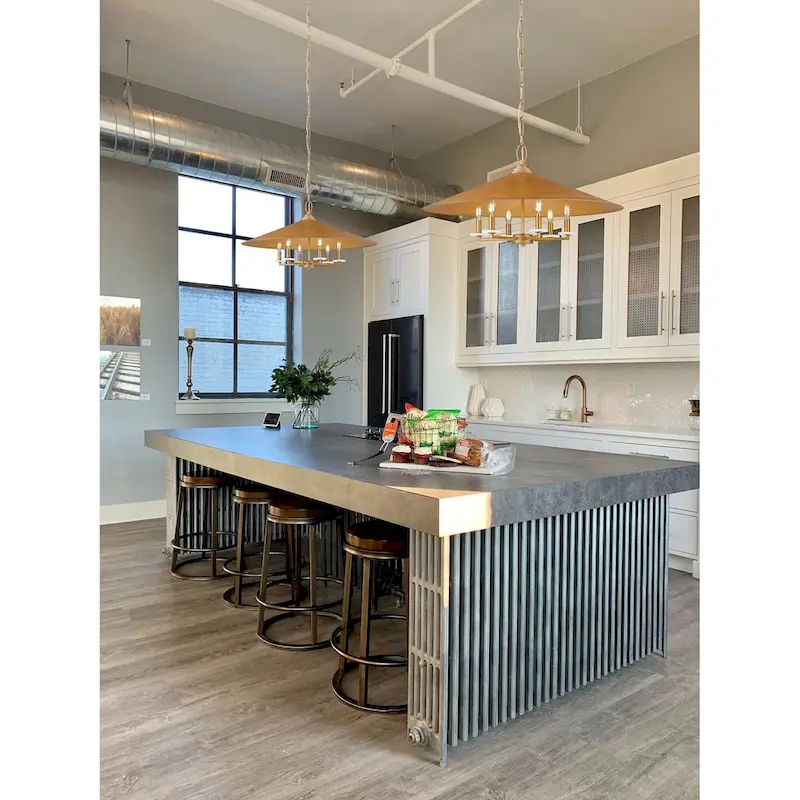 Z-Lite 1953-32 Rialto 6 Light 32  Wide Pendant