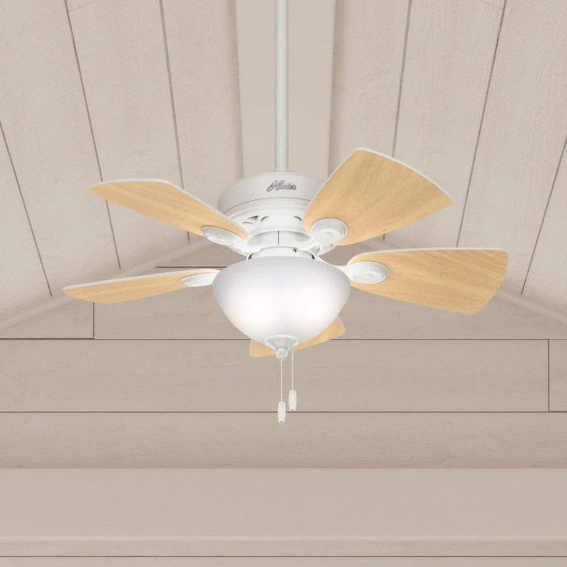 Hunter Fan 34  Watson - White