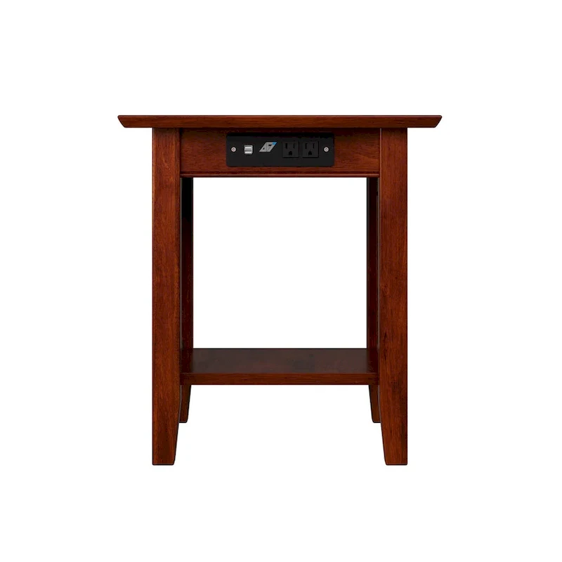 AFI Nantucket End Table with Built-in Charger