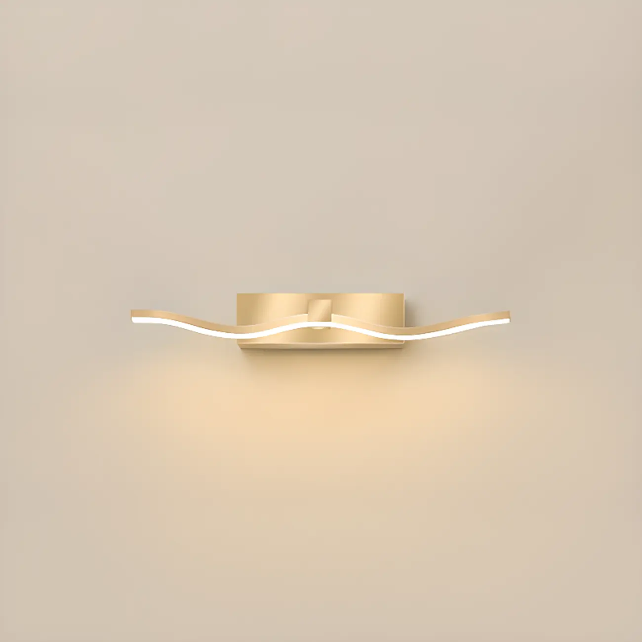 Wall-Mounted Bathroom LED Vanity Light with Silica Gel Shade