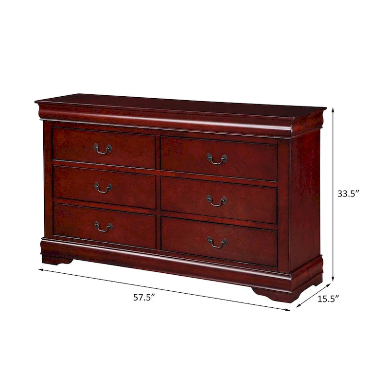 Cavender 6-Drawer Dresser