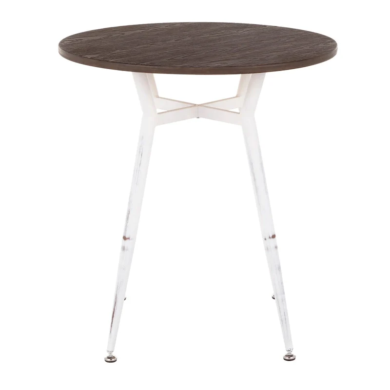 Carbon Loft Barton Industrial Round Dinette Table