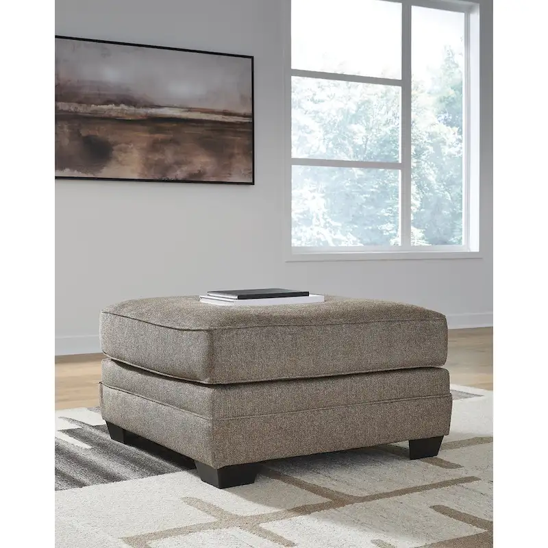 Signature Design by Ashley Cannonbrook Dark Brown Oversized Accent Ottoman