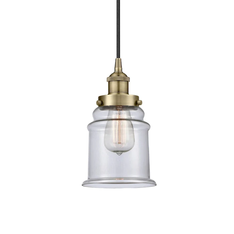 Innovations Lighting 616-1PH-11-6 Canton Pendant Canton 6  Wide Mini