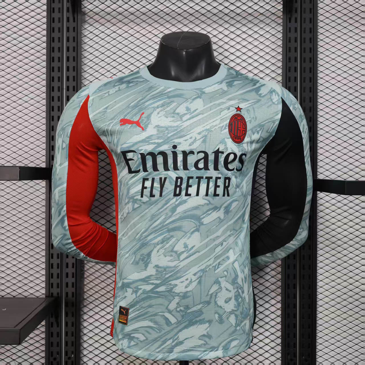 Maillot AC Milan third manches longues 2025/26