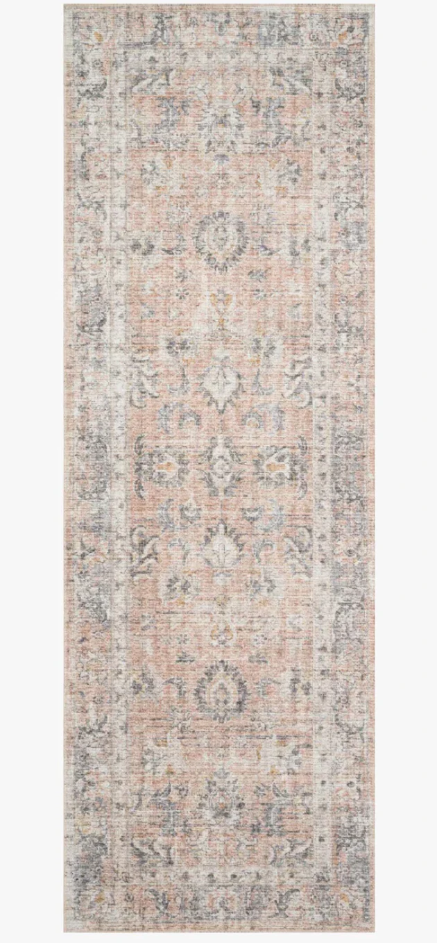 Skye Blush/Grey Rug