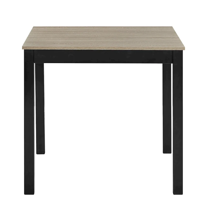 5 Piece Dining Table Chair Set, Kitchen Dining Room Furniture Set with Rectangular Table and 4 Chair with Padded Seat