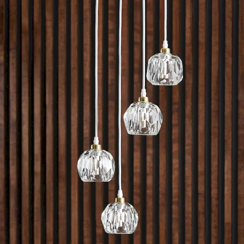 Galway Round Crystal LED Pendant / Chandelier by iNSPIRE Q Bold