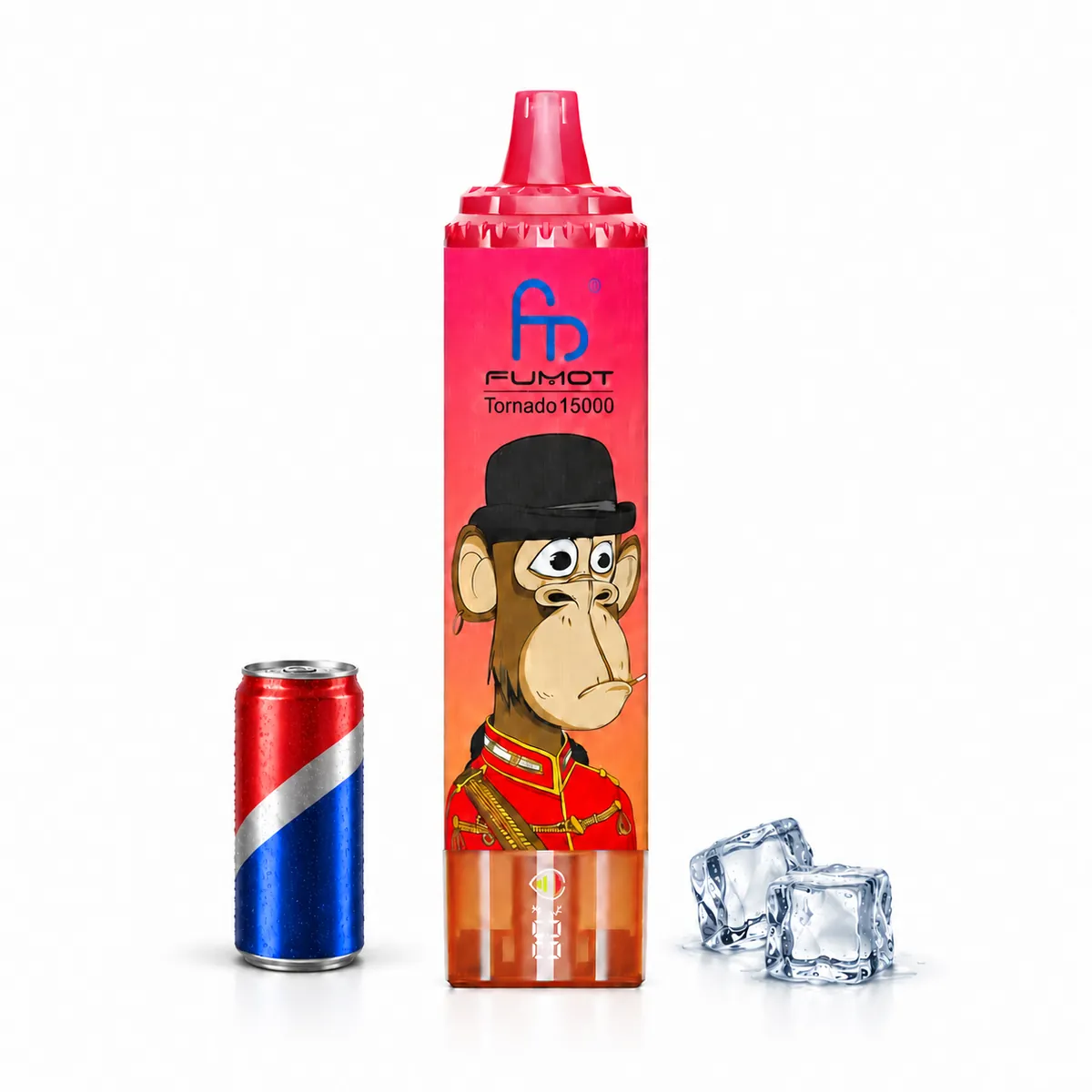 Fumot Tornado 15000 Red Energy Ice – Einweg-Vape, Produktansicht