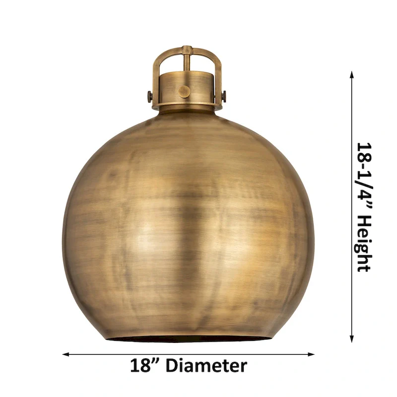 Innovations Lighting 410-1SL-23-18 Newton Sphere Pendant Newton Sphere