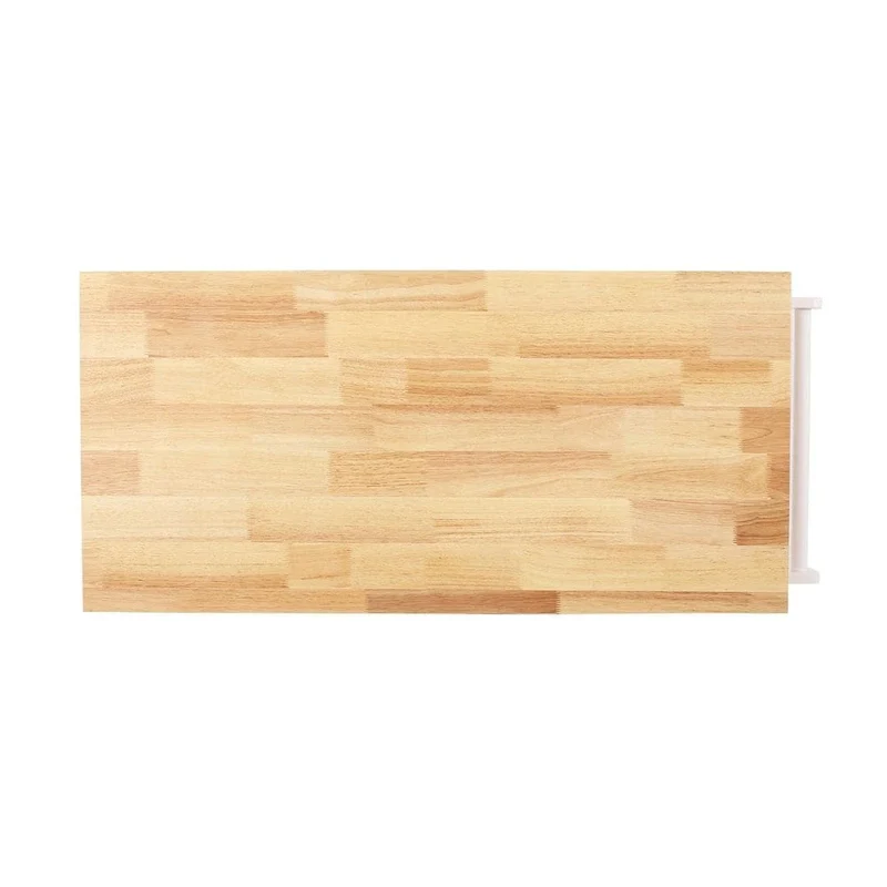 Modern Wooden Kitchen Cart with Wheels Drawer and Cabinet by Christopher Knight Home