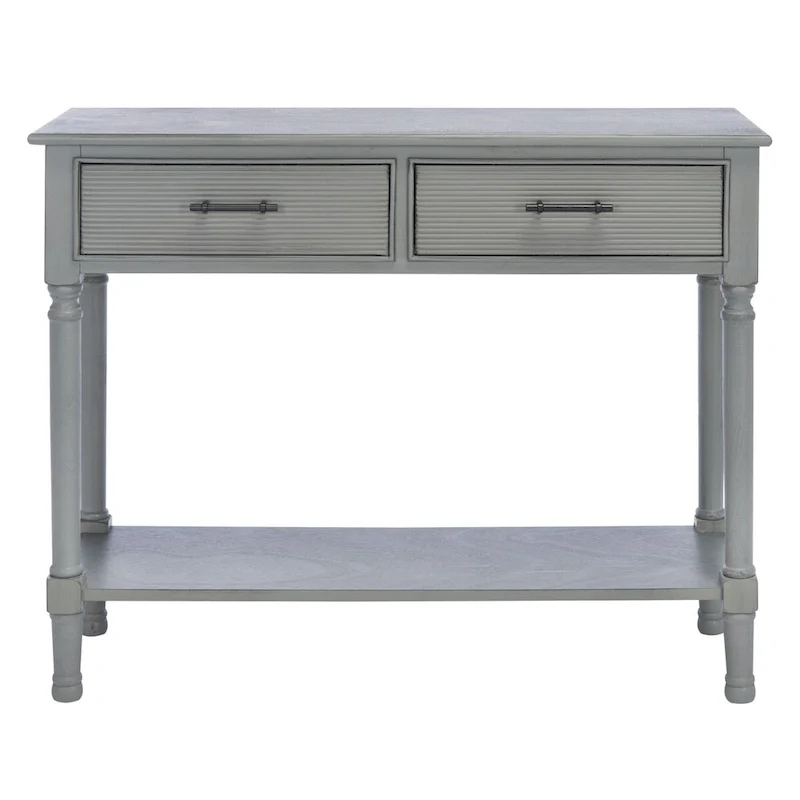 SAFAVIEH Sinda 2-Drawer Console Table - 35.5 W x 13 L x 29.5 H - 36Wx13Dx30H