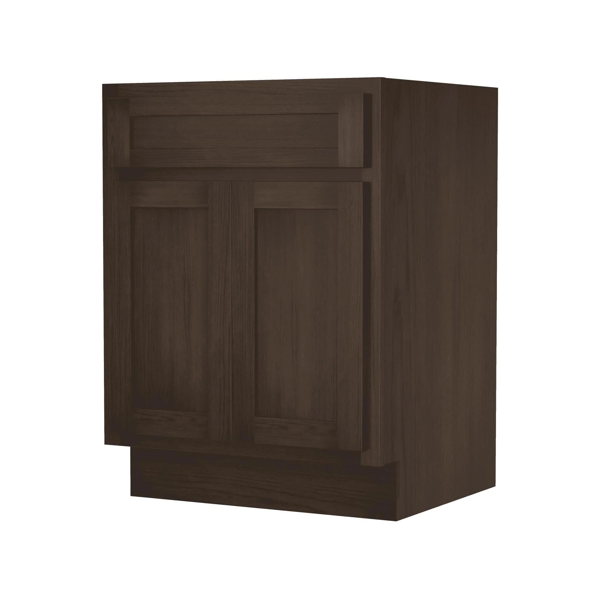 Vanity Art 24-inch Solid Wood Single Sink Bathroom Vanity Cabinet