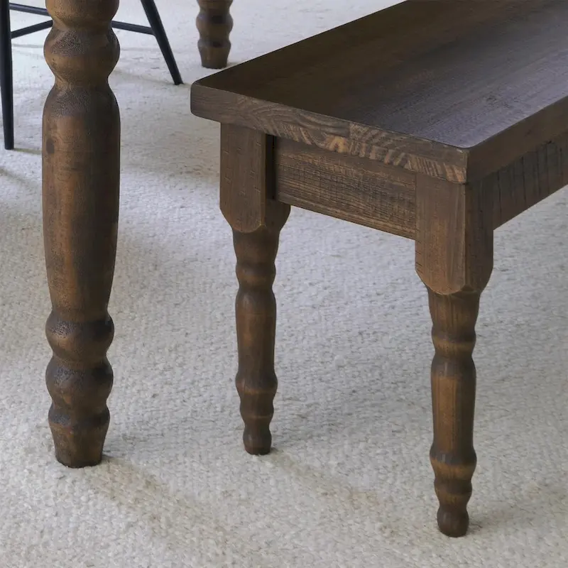 Grain Wood Furniture Valerie Solid Wood Dining Bench