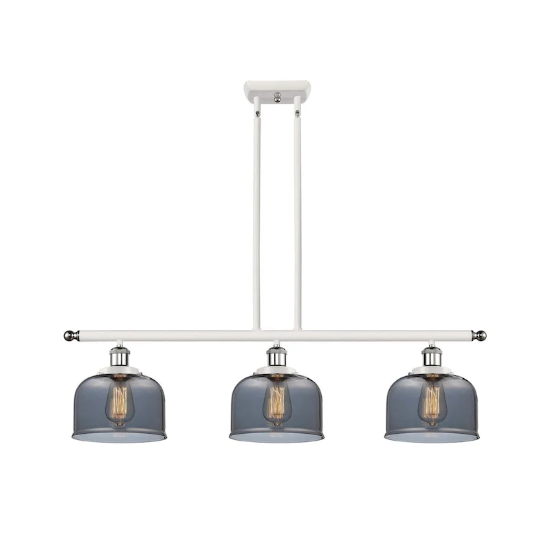 Innovations Lighting Bell - 3 Light 36  Island Light - 8  Shade