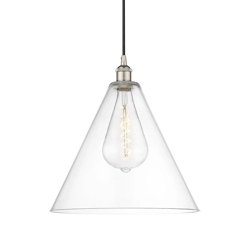 Innovations Lighting 616-1P-18-16 Edison Cone Pendant Edison Cone 16