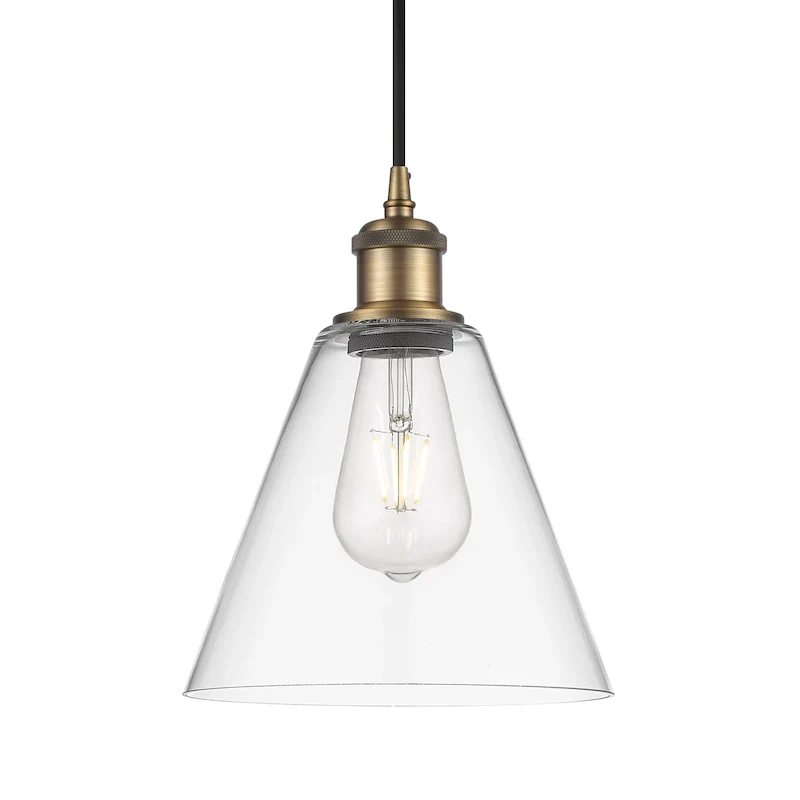 Innovations Lighting 516-1P-12-8 Berkshire Pendant Berkshire 8  Wide