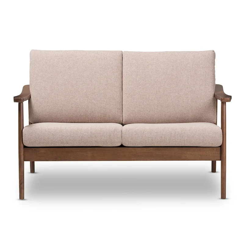 Mid-Century Loveseat by Baxton Studio
