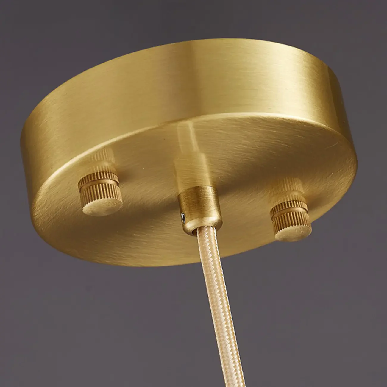 Modern Gold Metal Cylindrical Kitchen Island Pendant Light