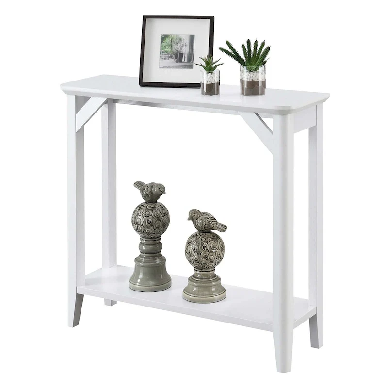 Convenience Concepts Winston Hall Table with Shelf