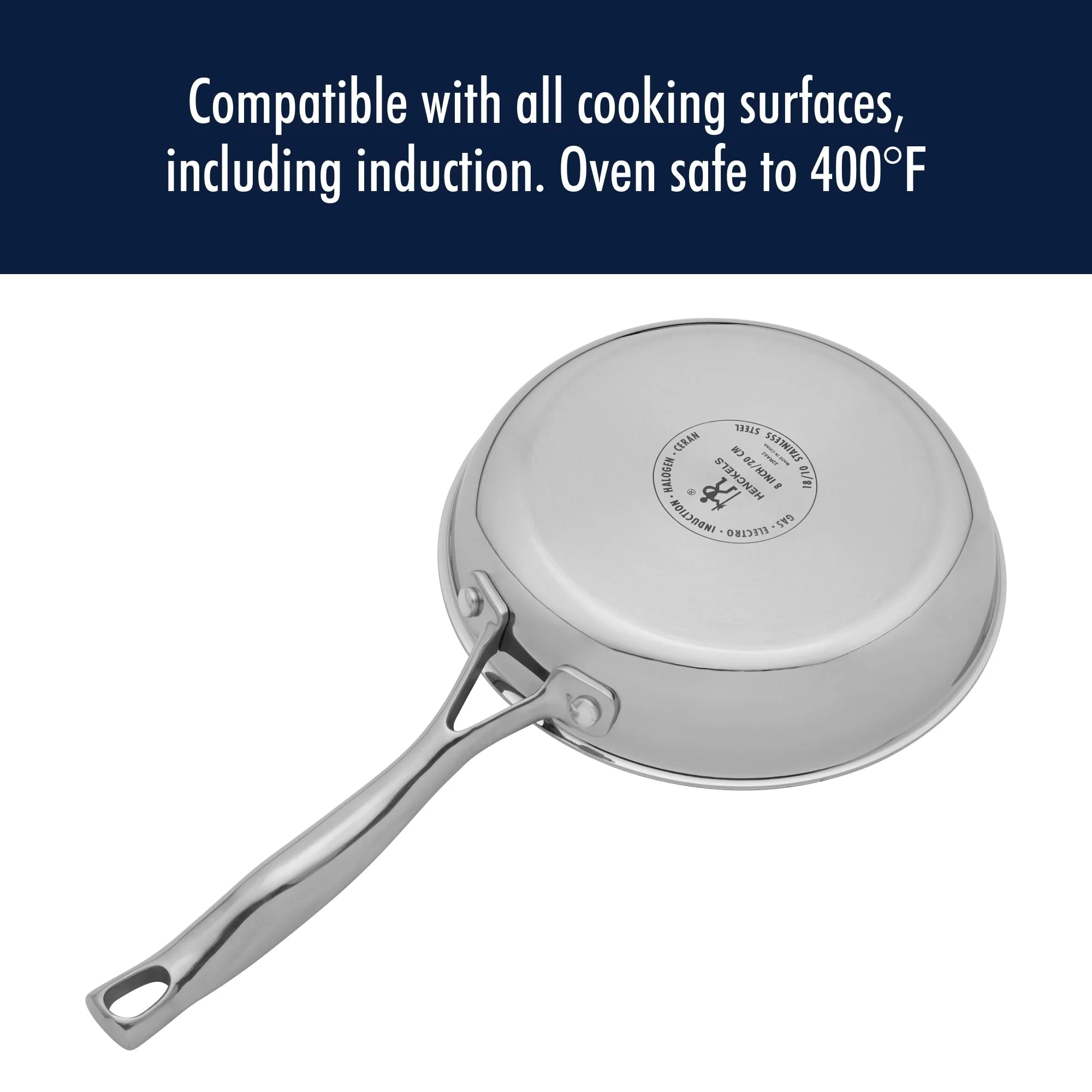 Henckels Clad H3 10-pc Stainless Steel Cookware Set