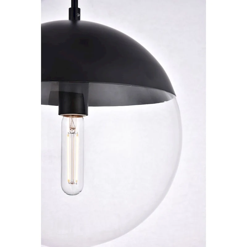 1-Light Pendant with 12 inch Clear Glass