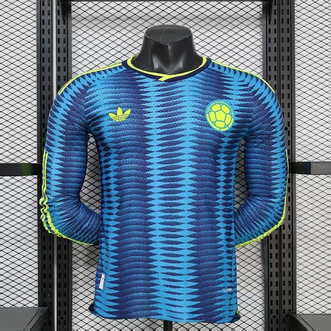 Maillot Colombie extérieur manches longues Coupe du monde 2026