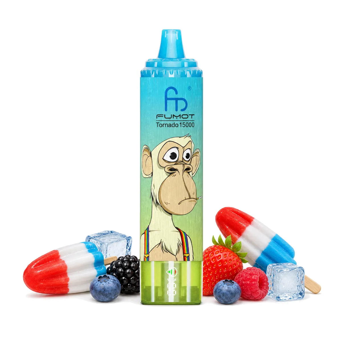 Fumot Tornado 15000 Ice Pop – Einweg-Vape, Produktansicht
