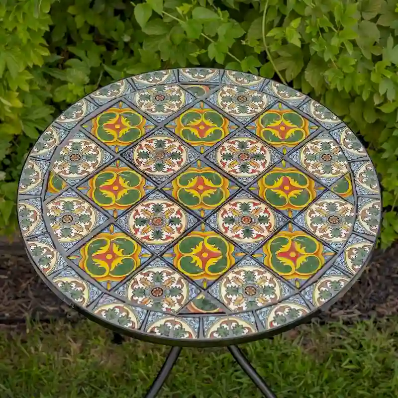 Mosaic Bistro Sets - 23.5x23.5x29.75
