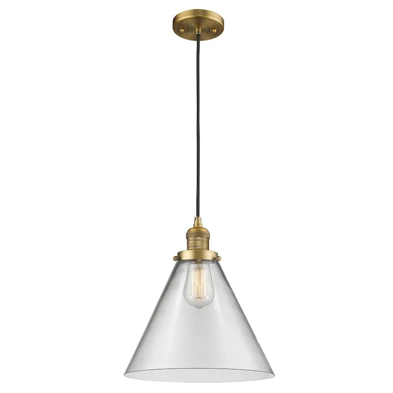 Innovations Lighting X-Large Cone Single Light 12  Wide Pendant