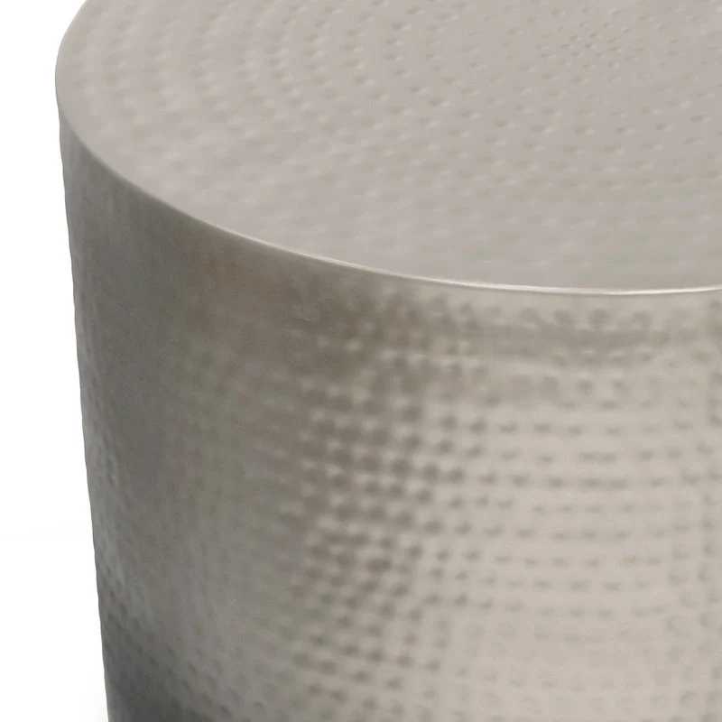 WYNDENHALL Kacy Boho 19 inch Wide Metal Metal Side Table, Fully Assembled