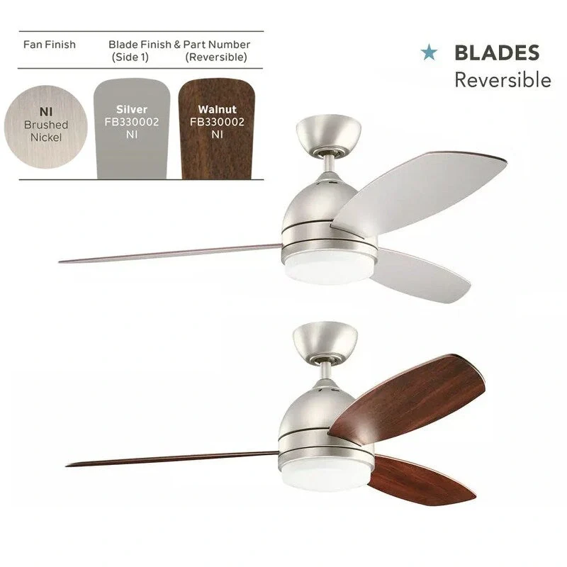 Kichler Vassar 52  3 Blade LED Ceiling Fan