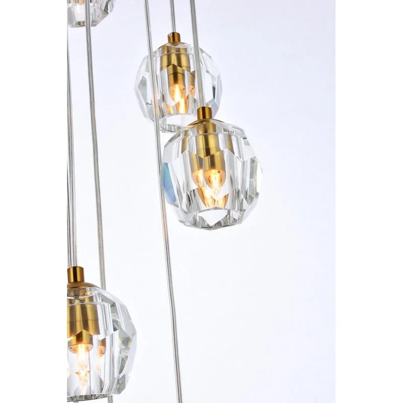 Ella 19-Inch 24-Lights Pendant - N/A