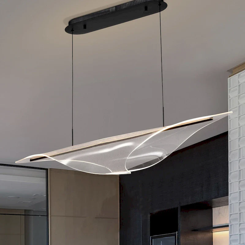 Nuvo Lighting 62/2023 Geneva 47  Wide Linear Pendant