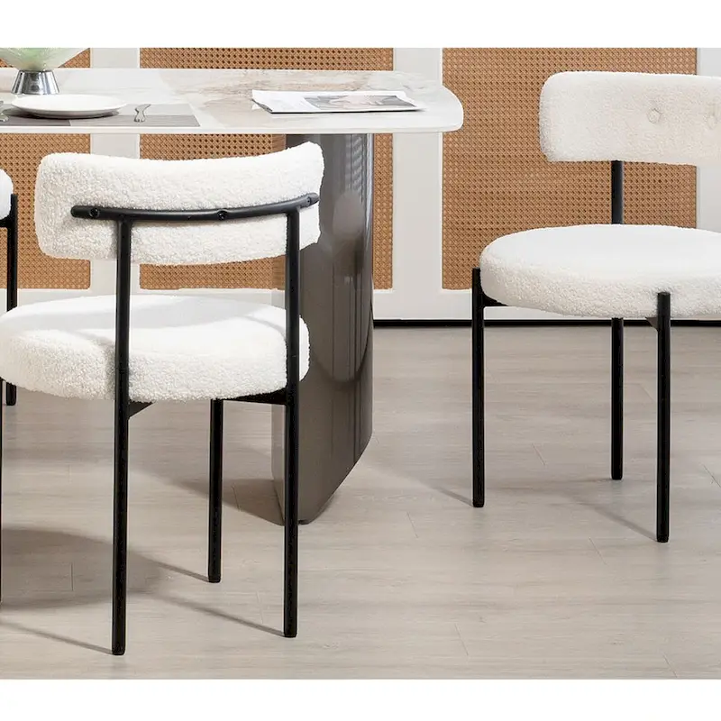 AVAWING Dining Chairs Mid-Century Modern Kitchen Chairs Set of 4