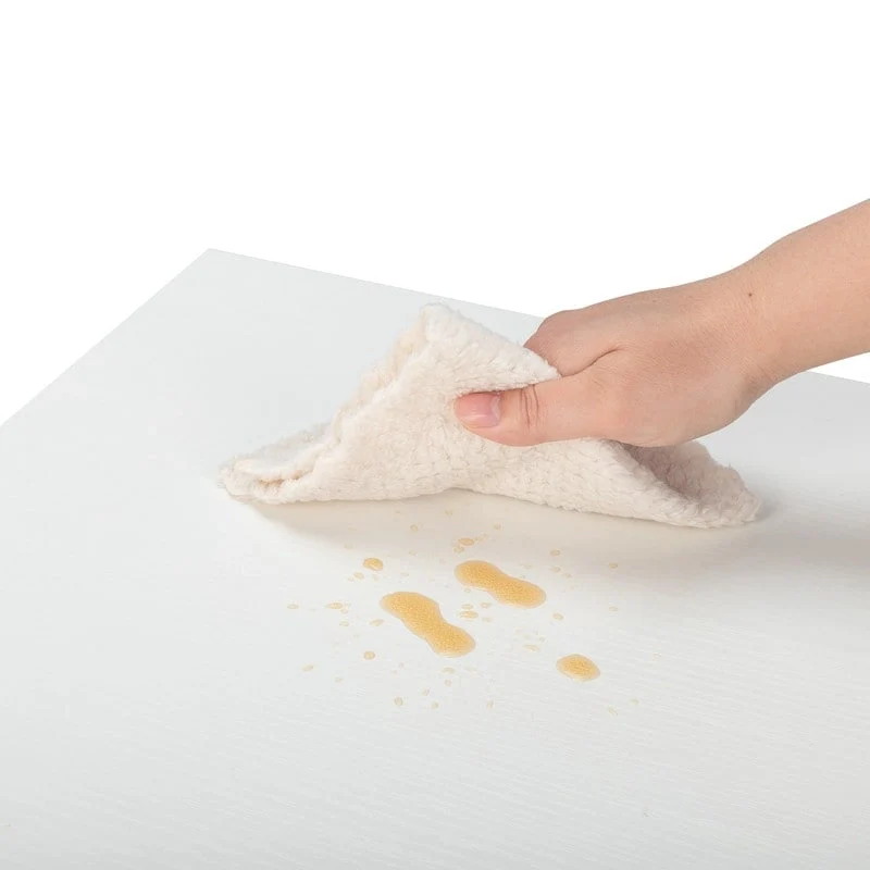 3-Drawer Rolling Wood File Cabinet with Lock