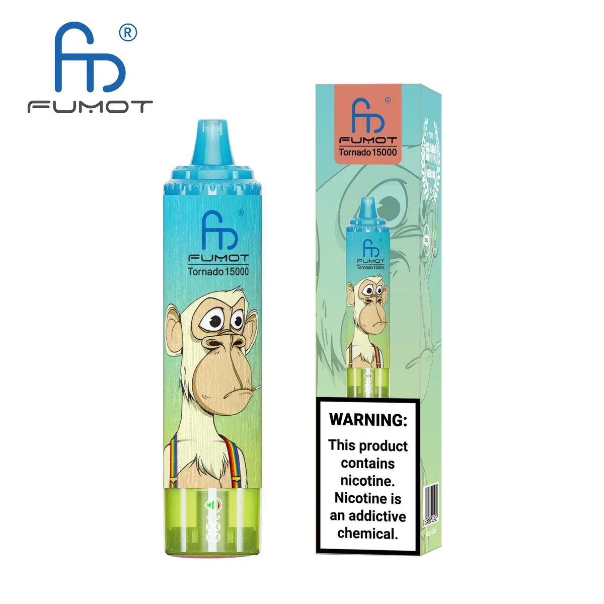 Fumot Tornado 15000 Ice Pop – Einweg-Vape mit Einzelverpackung