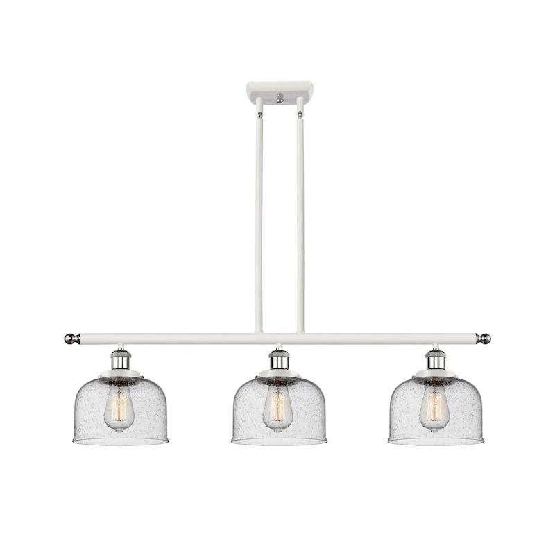 Innovations Lighting Bell - 3 Light 36  Island Light - 8  Shade