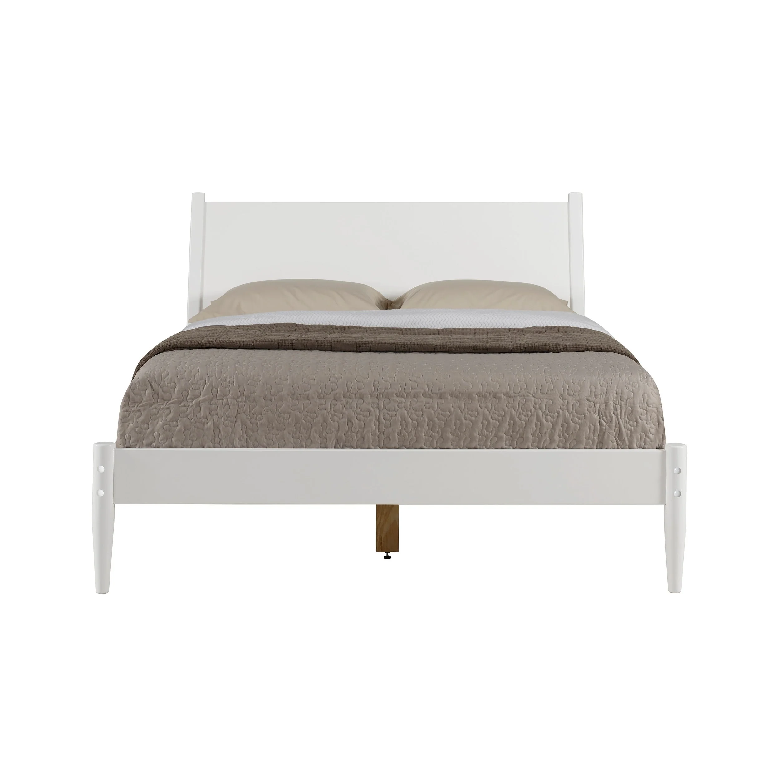 Mid-Century Panel Bed