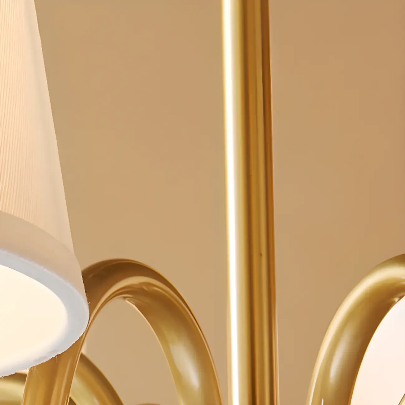 Elegant Modern Hanging Chandelier with Adaptive Height