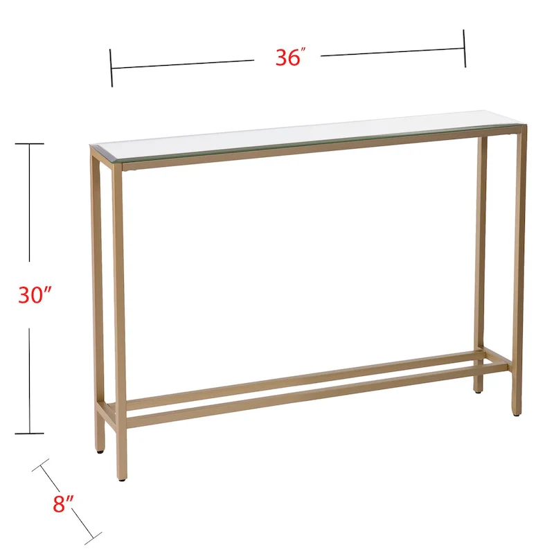 SEI Furniture Ham Narrow Console Table