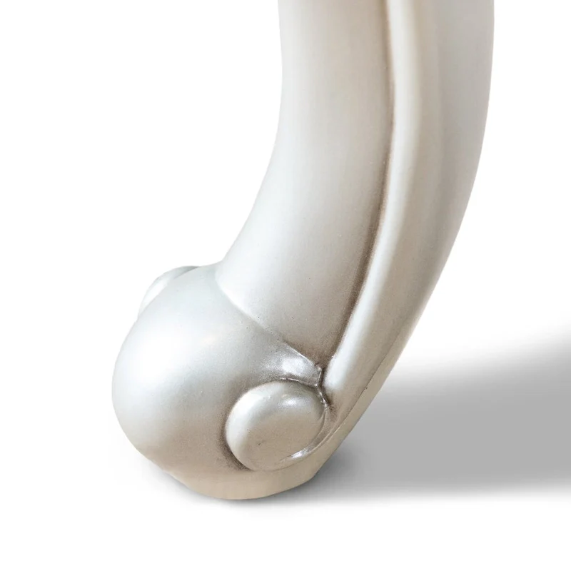 Furniture of America Clarissa Traditional Solid Wood End Table with Carved Legs