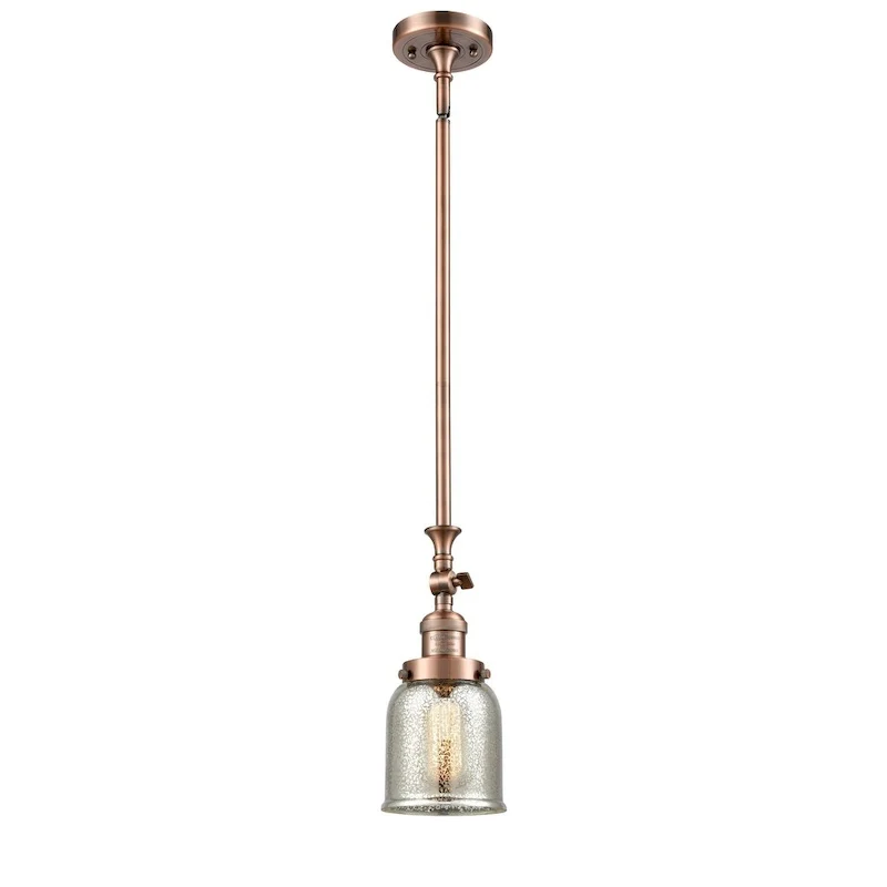 Innovations Lighting Small Bell 5  Wide Adjustable Mini Pendant