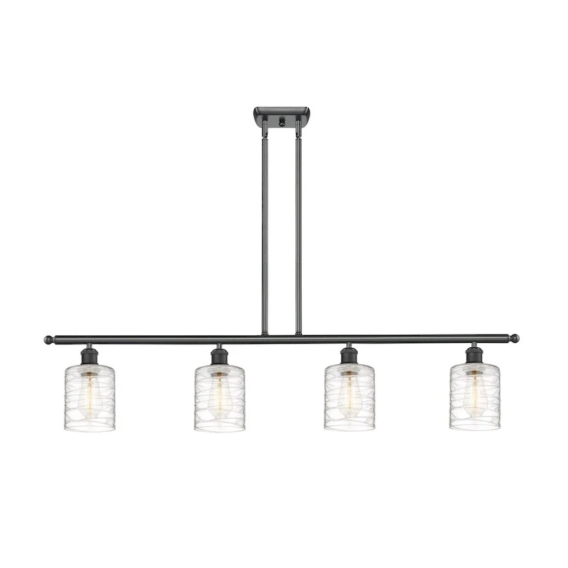 Innovations Lighting Ballston Cobbleskill - 4 Light 48  Island Light