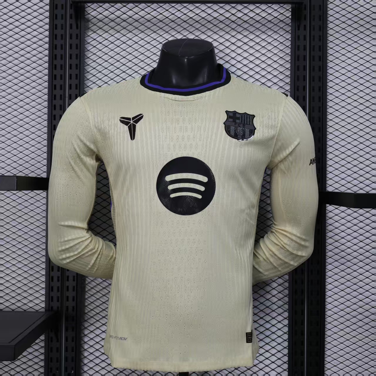 Maillot Barcelone extérieur manches longues 2025/26