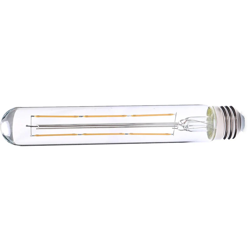 Artiva 10W, Dimmable T10 LED Light Bulb E26 Tubular, 3000K (Set of 3) - CLEAR