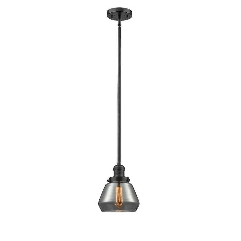 Innovations Lighting Fulton Single Light 7  Wide Mini Pendant with