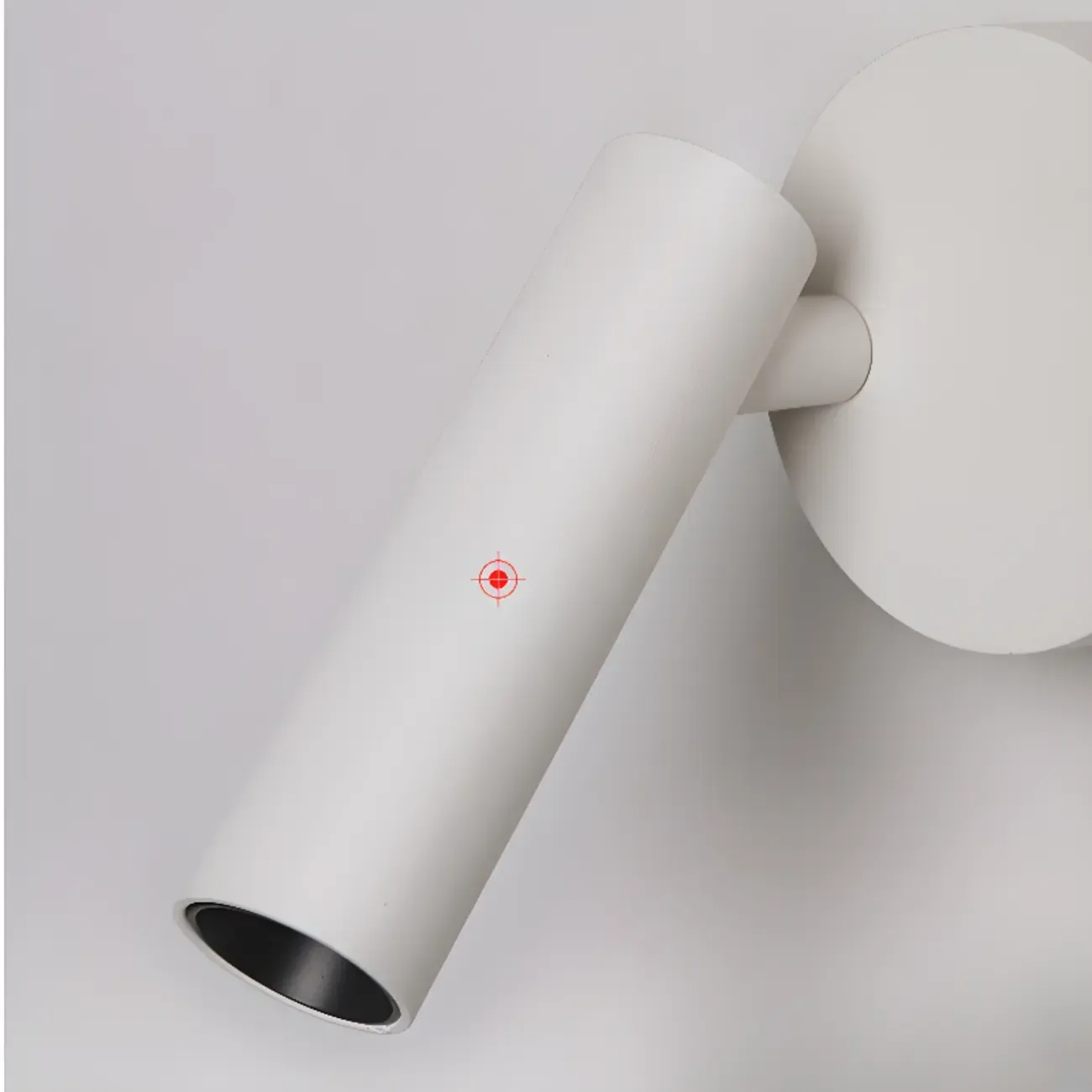 Sleek Adjustable Metal LED Wall Sconce with Acrylic Shade