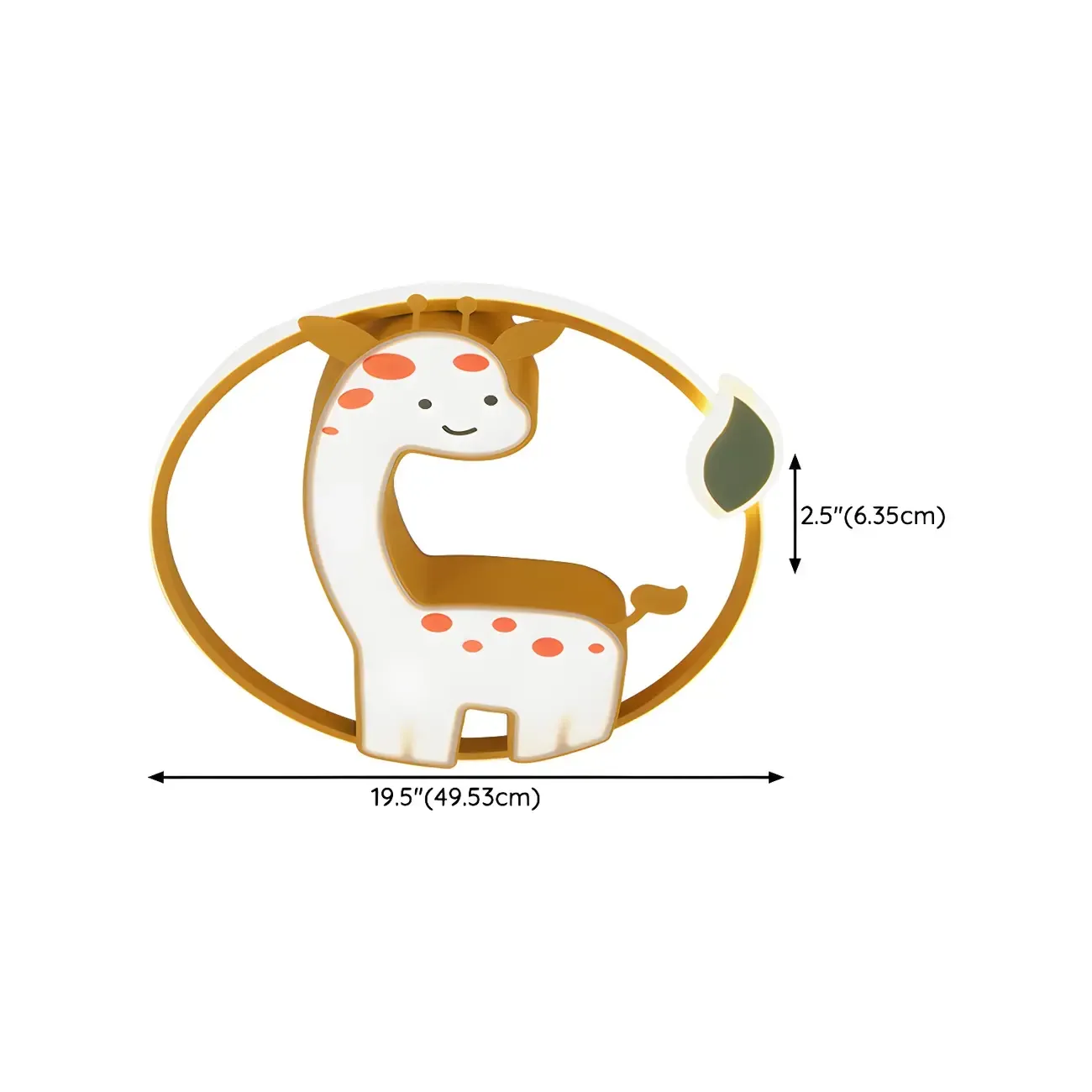 Cartoon Kids Room Flush Mount LED Ceiling Light