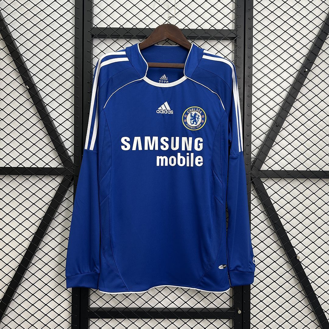 Maillot Retro Chelsea domicile manches longues 2006/07